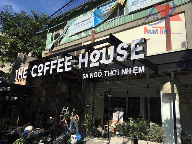 xây quán coffee house 